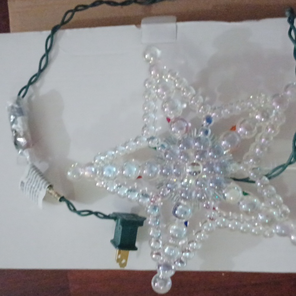 Iridescent Star Tree Topper - Picture 5 of 5